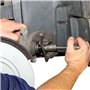 TecTake Dispositif de Remise à zéro Coffret Repousse-Piston pour étrier de Frein Set 22 pièces avec 2 bobines avec Mallette en B