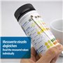 50 tests d'eau 9 en 1 - Pour eau potable - Bandelettes de test pour vérifier la qualité de l'eau