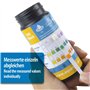 aquaself Test de l'eau de Piscine 3en1 - Bandelettes | Test de Chlore, pH et alcalinité. 100 bandelettes d'analyse de l'eau