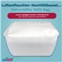 Recharge déshumidificateur universel, 6 x 450 g de granulés en sachet non tissé, convient aux déshumidificateurs d'air ambiant c