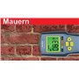 Aktobis Indicateur d'humidité, Humidimètre, Appareil de Mesure de l'humidité des Matériaux WDH-318KC avec Pile de qualité 9 V