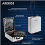 AREBOS Boîte à outils 1200 pièces Boîte à outils Coffret à outils Set à outils