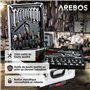AREBOS Boîte à outils 1200 pièces Boîte à outils Coffret à outils Set à outils