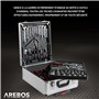 AREBOS Boîte à outils 1200 pièces Boîte à outils Coffret à outils Set à outils