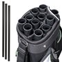 Lot de 10 tubes de sac de golf - Tubes pour sac de golf - Contenu de la livraison : 10 pièces