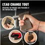 Poppstar 12x Éponges Abrasives 100x70x25mm (Grain 2X 60/80/100/120/180/220, lavables) pour Bois, Métal & Plastique