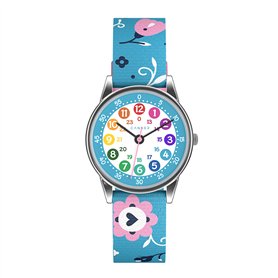 Cander Berlin MNA 1230 B Montre pour enfants à fleurs