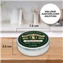 Cire pour meubles incolore, cire antiquaire naturelle, à base de vernis à l'huile de lin, de cire d'abeille et de cire de carnau