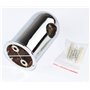 Soytich 2X Support Mural pour Barre Murale Support Support Mural Armatures de Douche (2xHalt03)