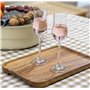 ECHTWERK Verres à Grappa, set de 6, 120 ml - Verres à Obstler, verres à liqueur en cristal avec forme de tulipe & long pied, pou