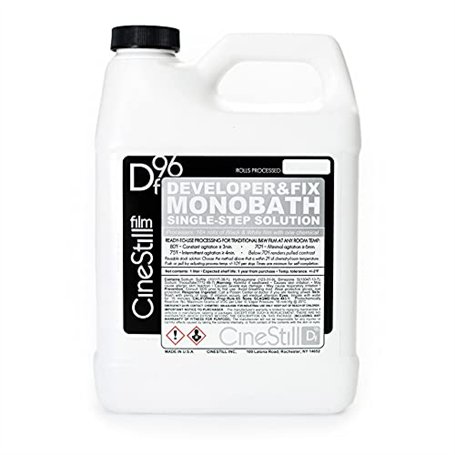 Cinestill DF96 Monobath Développeur et Fix pour film noir et blanc