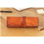 Gusti Trousse Cuir - Benjamin Trousse à Crayons étui Accessoires Bureau Cuir Marron