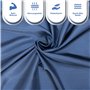 Silkrafox Compact for 2 - Sac de couchage ultra léger pour 2 personnes - Inlay en microfibre - Sac de couchage d'été en soie syn
