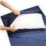 Silkrafox Compact for 2 - Sac de couchage ultra léger pour 2 personnes - Inlay en microfibre - Sac de couchage d'été en soie syn