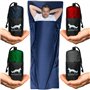 Silkrafox Compact for 2 - Sac de couchage ultra léger pour 2 personnes - Inlay en microfibre - Sac de couchage d'été en soie syn