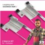 Lot de 2 pinces de protection pour volet roulant