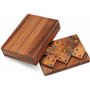 Puzzle de couleur - Domino - Jeu de jeu - Jeu de réflexion - Jeu de patience - Jeu de logique en bois
