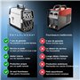 STAHLWERK Poste à souder 3 en 1 combiné AC/DC TIG 200 Plasma ST - TIG & MMA jusqu'à 200 A, coupage plasma jusqu'à 50 A, acier in