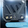 STAHLWERK Poste à souder 2 en 1 combiné AC/DC TIG 200 ST - le soudage TIG & MMA est possible jusqu'à 200 A, onduleur IGBT, allum