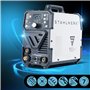 STAHLWERK Poste à souder 4 en 1 combiné DC TIG 200 Puls Pro CUT - compact & puissant, onduleur IGBT numérique 200 A avec fonctio