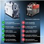 STAHLWERK Poste à souder 4 en 1 combiné DC TIG 200 Puls Pro CUT - compact & puissant, onduleur IGBT numérique 200 A avec fonctio