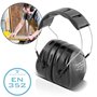 STAHLWERK Kit de sécurité AS-2 Lunettes de protection Protection auditive Ecran facial Visière Coquille anti-bruit Protection pa