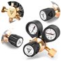 Réducteur de pression(Manométre) STAHLWERK pour ARGON /CO2 / gaz mixtes/gaz protecteur jusqu'à 200 bar et 32 L/min. pour machine