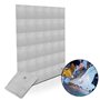 Couverture de soudage STAHLWERK couverture de protection contre les éclaboussures tapis de soudage cuir véritable robuste haute 