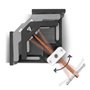 STAHLWERK WK-100 ST Serrage d'angle à souder avec ouverture de mâchoire de 100 mm pour fixer des pièces à 90° - 7 ans de garanti