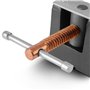 STAHLWERK WK-100 ST Serrage d'angle à souder avec ouverture de mâchoire de 100 mm pour fixer des pièces à 90° - 7 ans de garanti