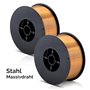 8 mm acier SG2 ER70S-6 sur rouleau D100 de 1 kg avecbobine de fil de 16