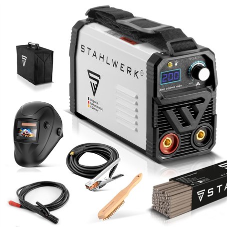 STAHLWERK Poste à souder ARC 200 MD - équipement complet - compact