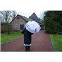 VON LILIENFELD Parapluie de poche Pingouin Oiseau Résistant au vent Ouverture-fermeture automatique Stable Léger Compact