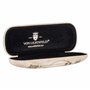 VON LILIENFELD Étui Lunettes Léonard de Vinci : L'homme de Vitruve Chiffon de Nettoyage Boîte Robuste Cadeau Étui Lunettes de So
