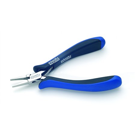 schmitz ESD pince à becs plat pour la technique SMD 130mm becs courtes