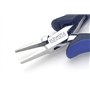 schmitz ESD pince à becs plat pour la technique SMD 130mm becs courtes, très fine, étagé et lisse 4225 HS 22