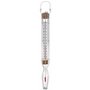 Lantelme Thermomètre pour aliments pour la conservation110 °C analogique dans un support en fil métallique 4419
