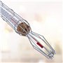 Lantelme Thermomètre pour aliments pour la conservation110 °C analogique dans un support en fil métallique 4419