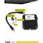 maxx.onLine Testeur de signaux DVB-T2/DVB-C, mesurer le signal d'antenne, vérifier l'intensité du signal de la télévision par câ