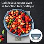 ADE Bridget Pèse-lettres numérique pour colis, Balances postales électroniques, Balances de cuisine avec surface de pesée XXL et