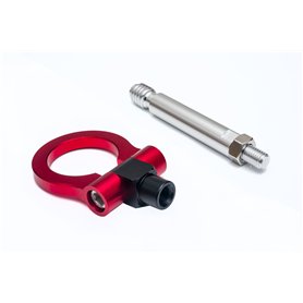 pour VW Golf Seat Crochet De Remorquage Anneau D'attelage Tow Hook Sport Rouge