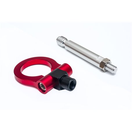 pour VW Golf Seat Crochet De Remorquage Anneau D'attelage Tow Hook Sport Rouge