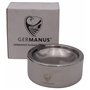 GERMANUS Cendrier en Acier Inoxydable, cendrier Wind