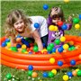 LittleTom 500 Balles de Jeu en Plastique 5,5cm Set de Balles colorées pour Enfants Chiots