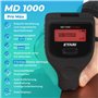 ETARI® MD 1000 Pro Max (Ferr & Non-Ferr), Appareil de mesure d'épaisseur de couche de peinture professionnelle pour mesurer l'ép