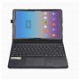 MQ pour Galaxy Tab A 10.5 - Etui avec clavier français (AZERTY) pour Samsung Galaxy Tab A 10.5 LTE SM-T595