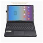 MQ pour Galaxy Tab A 10.5 - Etui avec clavier français (AZERTY) pour Samsung Galaxy Tab A 10.5 LTE SM-T595, Galaxy Tab A WiFi SM
