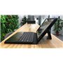 MQ pour Galaxy Tab S6 10.5 - Etui avec clavier français AZERTY pour Samsung Galaxy Tab S6 10.5 LTE T865, Galaxy Tab S6 WiFi T860