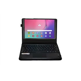 MQ pour Galaxy Tab A 10.1 (2019) - Etui avec clavier français (AZERTY) pour Samsung Galaxy Tab A 10.1 (2019) LTE SM-T515
