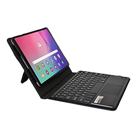 MQ21 pour Galaxy Tab A 10.1 (2019) - Etui avec clavier français (AZERTY) pour Samsung Galaxy Tab A 10.1 (2019) LTE SM-T515